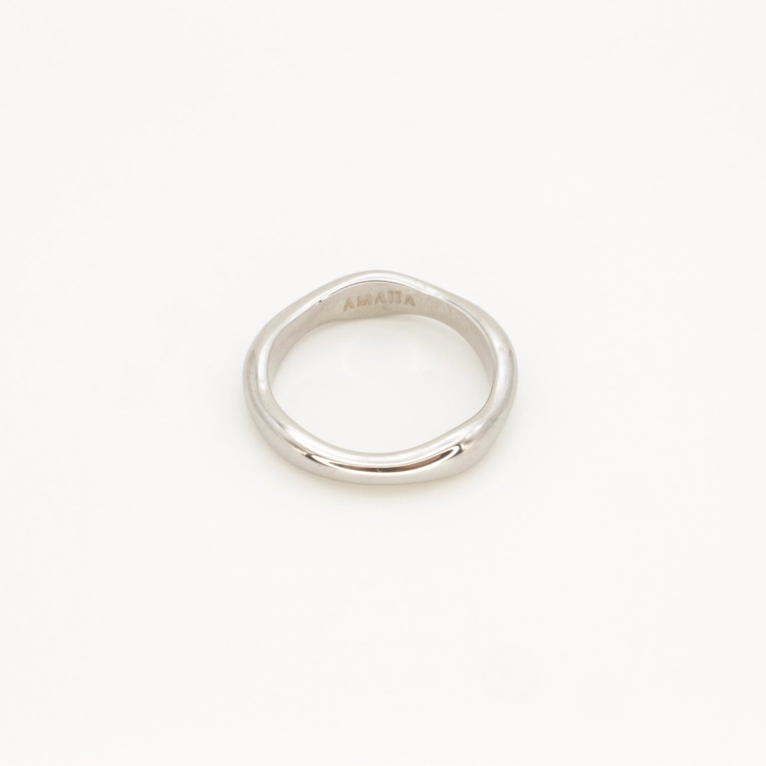 Stainless steel stackable on sale rings