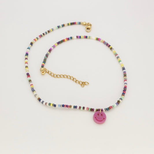 AURELIA Round smiley choker