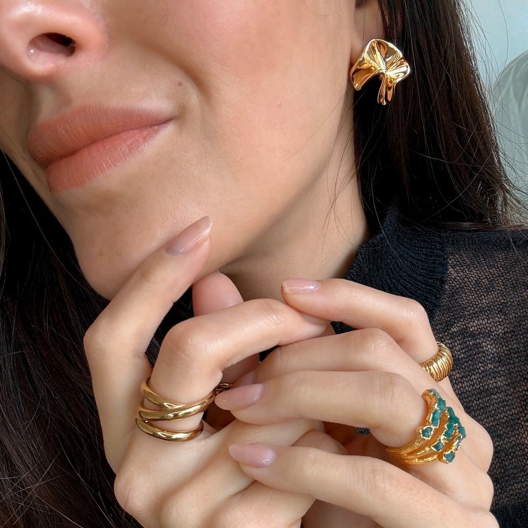 ZEYLI Gold Earrings